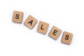 The word SALES