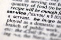 The word service Royalty Free Stock Photo