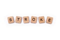 The word STROKE