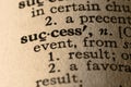 The word success