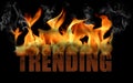 Word Trending in Fire Text