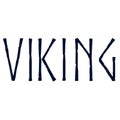 Word viking geometric illustration isolated on background Royalty Free Stock Photo