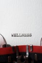Wellness concept view Royalty Free Stock Photo
