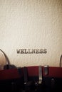 Wellness concept view Royalty Free Stock Photo