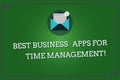 Word writing text Best Business Apps For Time Management. Business concept for Quality modern applications Open Envelope with