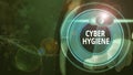 Word writing text Cyber Hygiene. Business concept for steps that computer users take to improve their cyber security