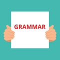 Word writing text Grammar Motivational Call