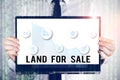 Word writing text Land For Sale. Business concept for Real Estate Lot Selling Developers Realtors Investment. Royalty Free Stock Photo
