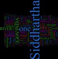 Wordcloud - Hesse - Siddharta Royalty Free Stock Photo