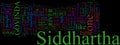 Wordcloud - Hesse - Siddharta Royalty Free Stock Photo