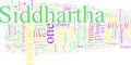 Wordcloud - Hesse - Siddharta Royalty Free Stock Photo