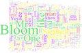 Wordcloud - Joyce - Ulysses Royalty Free Stock Photo