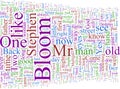 Wordcloud - Joyce - Ulysses Royalty Free Stock Photo