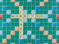 Wordfeud is the app version of scrabble Royalty Free Stock Photo