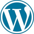 Wordpress logo Royalty Free Stock Photo