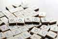 Words Royalty Free Stock Photo