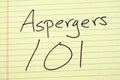 Aspergers 101 On A Yellow Legal Pad