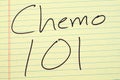 Chemo 101 On A Yellow Legal Pad