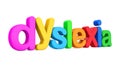 Words Dyslexia Isolated