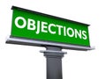 Objections Royalty Free Stock Photo