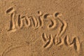 Words on sand