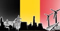 Energy production in Belgium