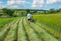 Work on an agricultural farm Royalty Free Stock Photo