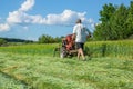 Work on an agricultural farm Royalty Free Stock Photo