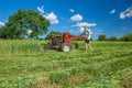 Work on an agricultural farm Royalty Free Stock Photo