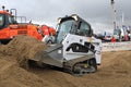 Work with Bobcat Compact Track Loader Royalty Free Stock Photo