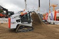 Work with Bobcat Compact Track Loader Royalty Free Stock Photo