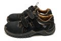 Work boots is on white background Royalty Free Stock Photo