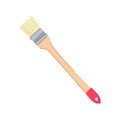 work brush paint tool cartoon vector illustration Royalty Free Stock Photo