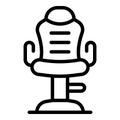 Work chair icon outline vector. Esport gamer