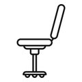 Work chair icon outline vector. Office sit Royalty Free Stock Photo