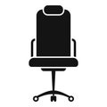 Work chair icon simple vector. Office sit Royalty Free Stock Photo