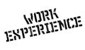 Work Experience rubber stamp