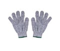 Work gloves isolated on white background with clipping path Royalty Free Stock Photo