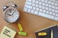 Work life balance, business concept and time management idea Royalty Free Stock Photo