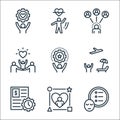 work life balance line icons. linear set. quality vector line set such as priority, lifestyle, work, leisure, skill, family,