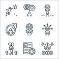 work life balance line icons. linear set. quality vector line set such as rich, work, motivation, responsibility, recreation,