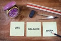 Work life balance Royalty Free Stock Photo