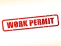 Work permit text buffered