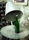 Work place for champagne disgorgement Royalty Free Stock Photo