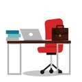 work place office icon Royalty Free Stock Photo