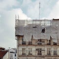 Work in progress at the parisien building, Paris