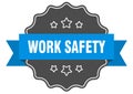 work safety label Royalty Free Stock Photo