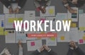 Work Smart Flow Effective Planning Productive Concept