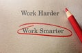 Work Smarter Royalty Free Stock Photo