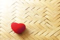 World Heart Day Concept: red heart background Royalty Free Stock Photo